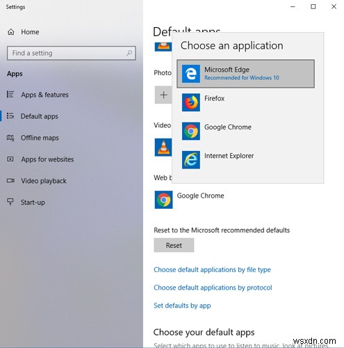 How to Change, Reset and Replace File Associations in Windows 10