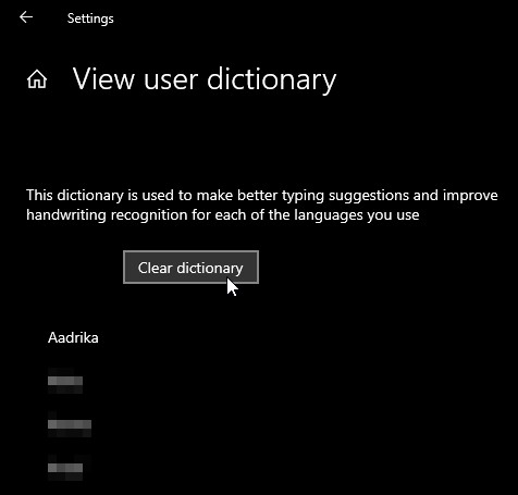 How to Add or Remove Words to the Dictionary in Windows 10