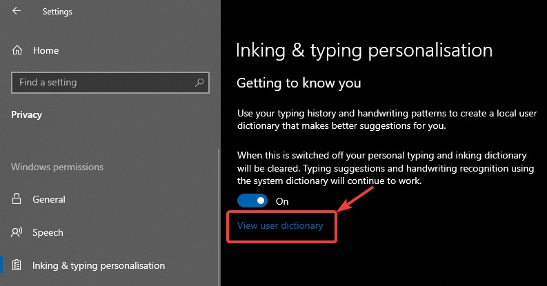 How to Add or Remove Words to the Dictionary in Windows 10