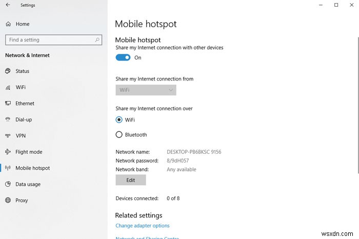 How to Turn Windows 10 into a Wi-Fi Mobile Hotspot