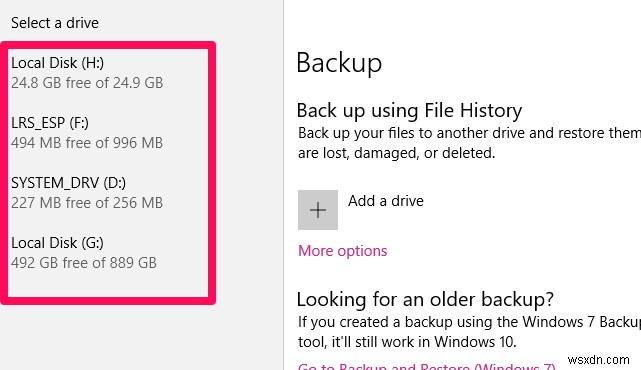 How to Back Up Your Data Using Windows File History