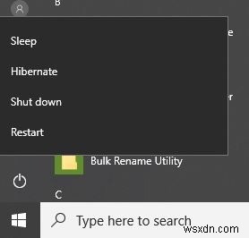 How to Add the Hibernate Option to Windows Start Menu
