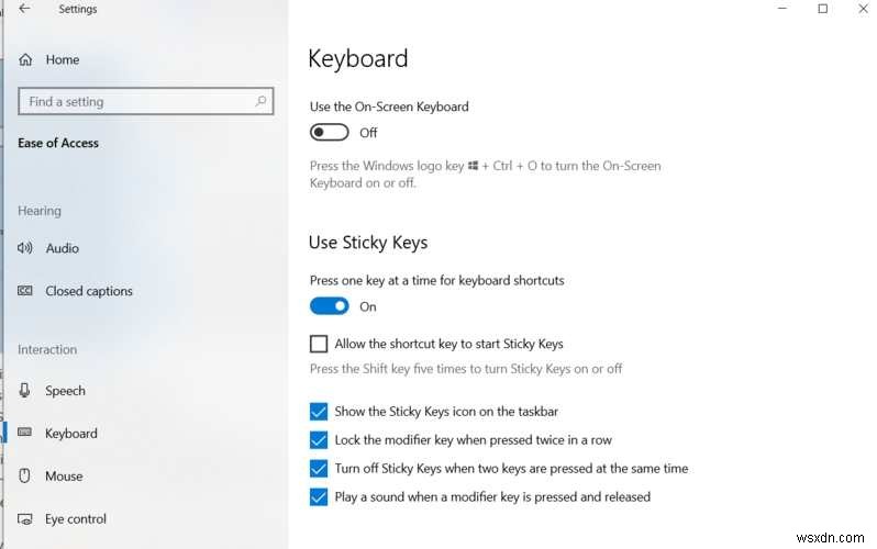 How to Disable Sticky Keys on Your Windows Computer