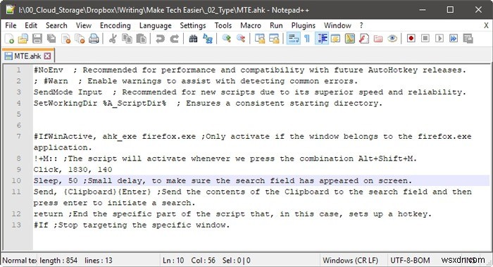 How to Use AutoHotkey to Automate Anything in Windows
