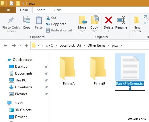How to Create and Use a Batch File to Move Multiple Files in Windows 10