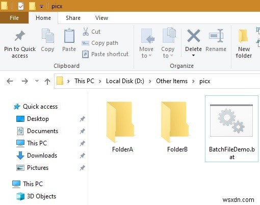 How to Create and Use a Batch File to Move Multiple Files in Windows 10