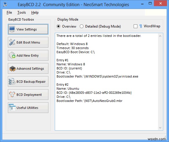 How to Configure the Boot Menu of Windows with EasyBCD