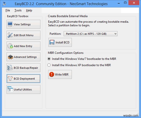 How to Configure the Boot Menu of Windows with EasyBCD