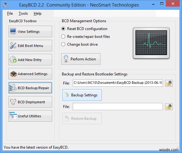 How to Configure the Boot Menu of Windows with EasyBCD
