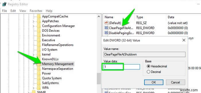 How to Automatically Delete Pagefile.sys on Shutdown in Windows 10