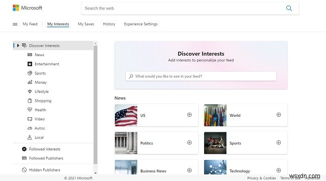 How to Set Up Windows 10 Taskbar News and Interests Widget