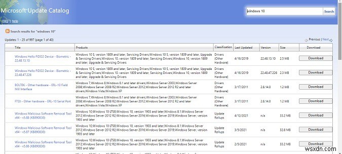 What is the Microsoft Update Catalog and How to Use it