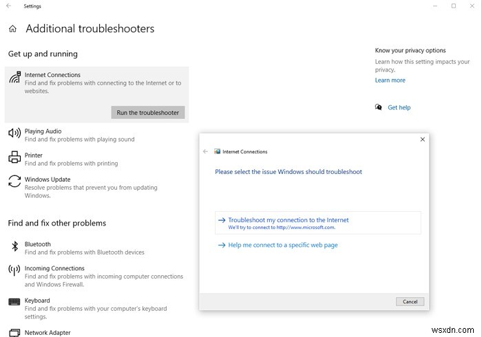 How to Fix “No Internet, Secured” Message on Windows 10