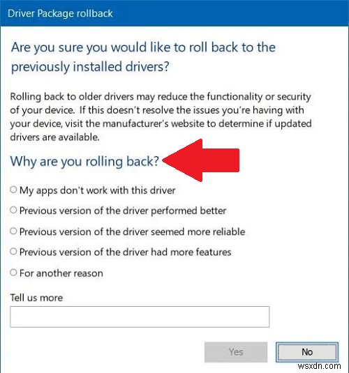How to Roll Back a Driver in Windows 10