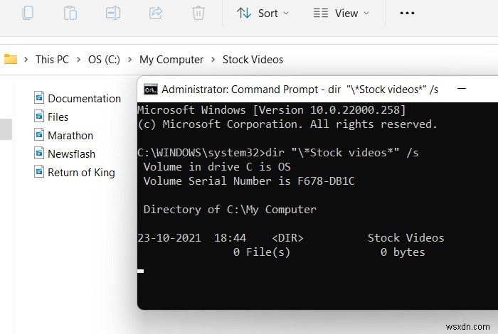Find and Open Files Using Command Prompt in Windows
