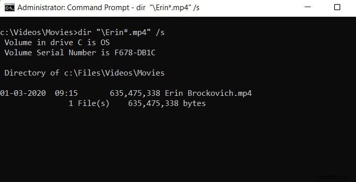 Find and Open Files Using Command Prompt in Windows