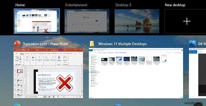 How to Use Multiple Desktops in Windows