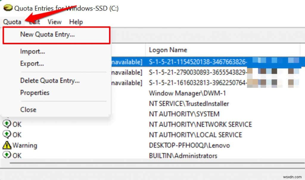 How to Set Disk Quotas for Users in Windows 11
