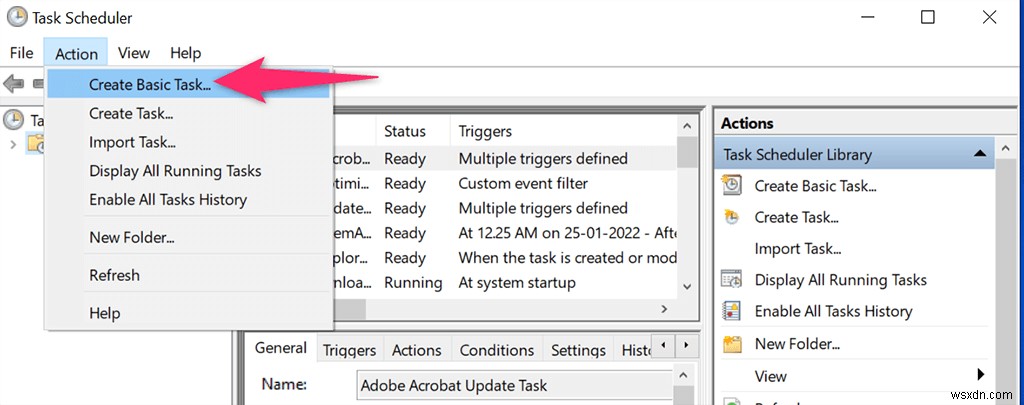 How to Schedule a Batch File to Run in Windows 11/10 Using Task Scheduler
