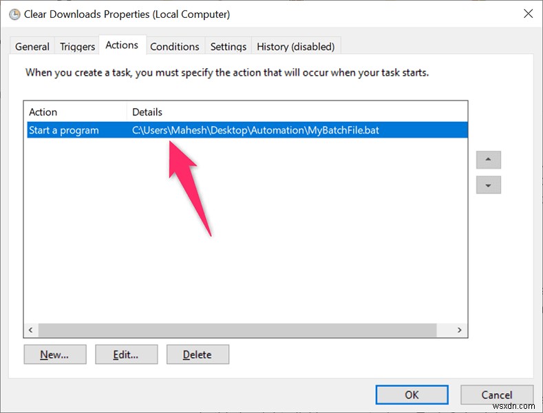 How to Schedule a Batch File to Run in Windows 11/10 Using Task Scheduler