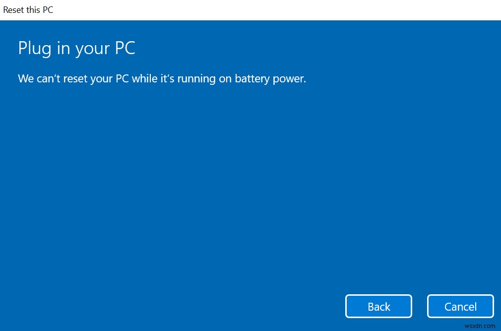How to Factory Reset Windows 11