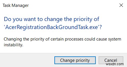 How to Set Process Priority in Task Manager on Windows 10