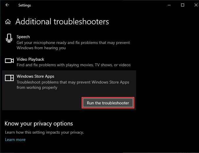 Fix “You’ll need a new app to open this ms-windows-store” Error in Windows