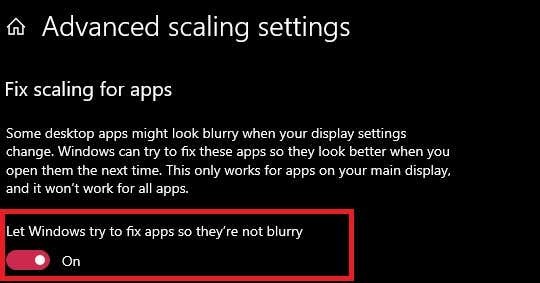 How to Fix Windows 10 Blurry Text Issues