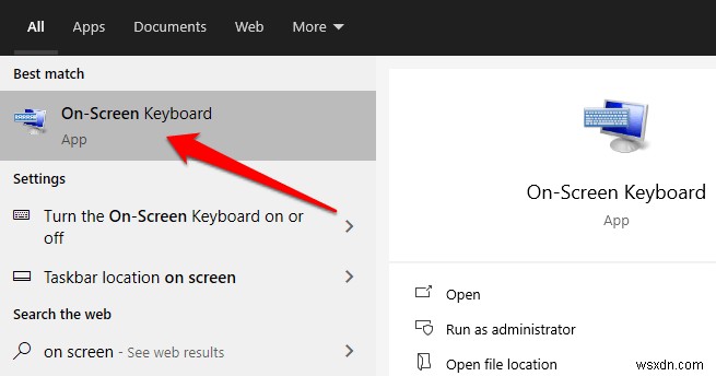8 Ways to Enable On-Screen Keyboard on Windows 10