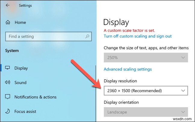 How to Change Screen Resolution in Windows 10