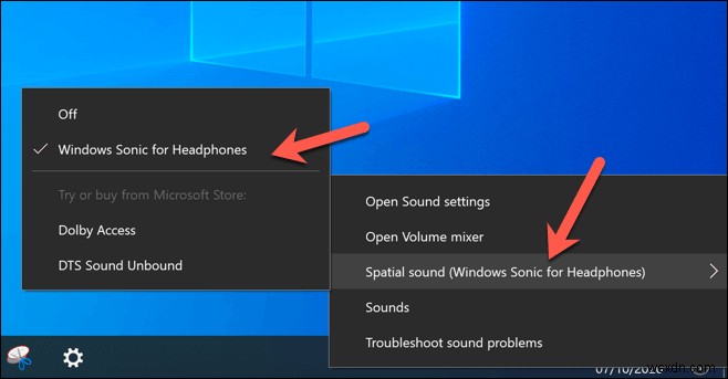 How to Set up Windows Sonic for Headphones on Windows 10