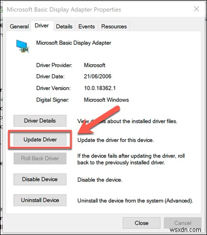 How To Roll Back A Driver In Windows 10