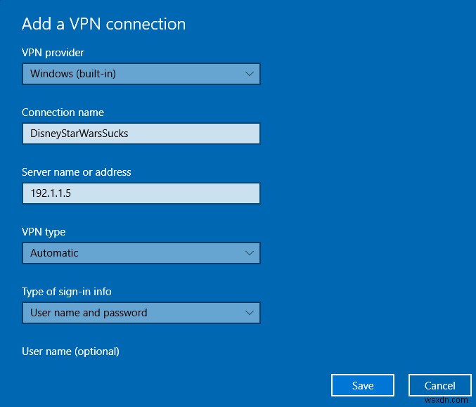How to Set Up the Windows 10 Built-In VPN Service