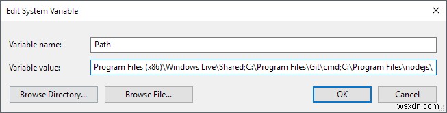 How to Add to Windows PATH Environment Variable