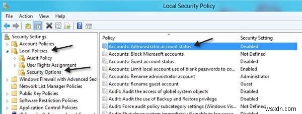 Log on as Administrator in Windows 10