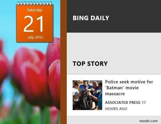 Windows 8/10 Desktop Gadgets