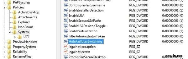 Windows 7 Switch User Disabled or Greyed Out?