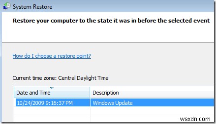 Windows Features On or Off Dialog is Empty in Windows 7 or Vista