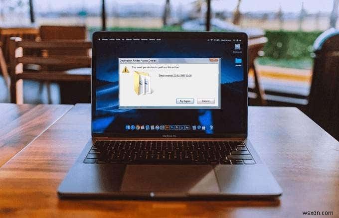 Fix “You need permission to perform this action” Error
