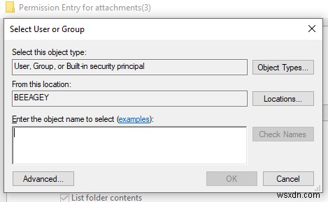 Fix “You need permission to perform this action” Error