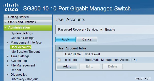 How to Enable SSH Access for Cisco SG300 Switches