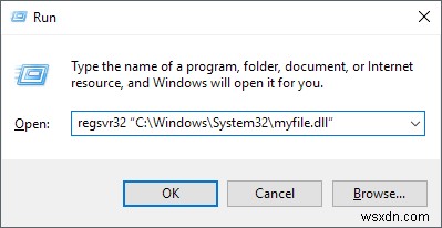 How to Register a DLL File in Windows