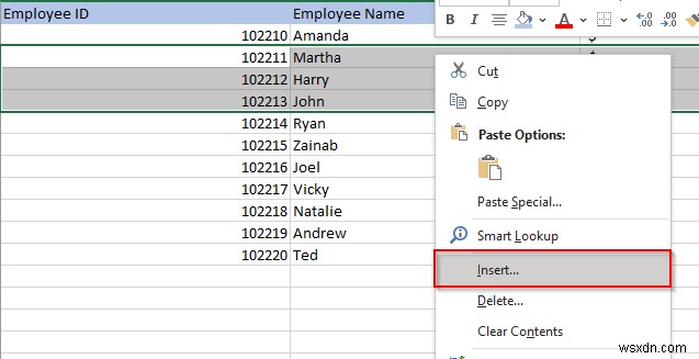 How to Quickly Insert Multiple Rows in Excel