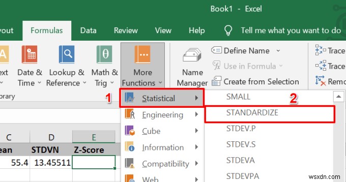 How to Calculate Z-Score in Excel