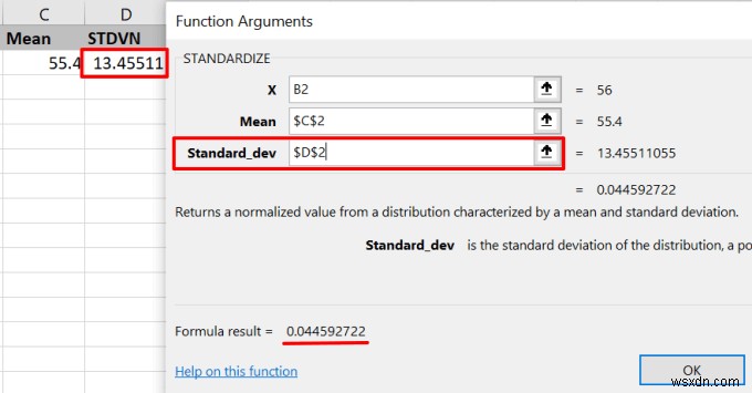 How to Calculate Z-Score in Excel