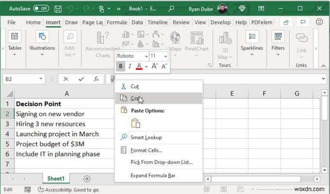 4 Ways to Use a Check Mark in Excel