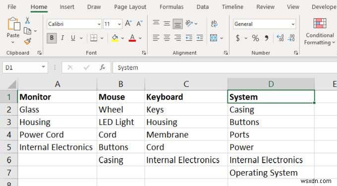 How to Create Multiple Linked Drop Down Lists in Excel