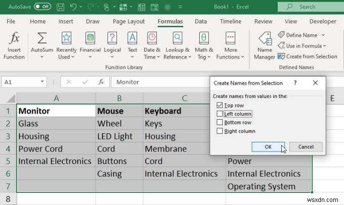 How to Create Multiple Linked Drop Down Lists in Excel
