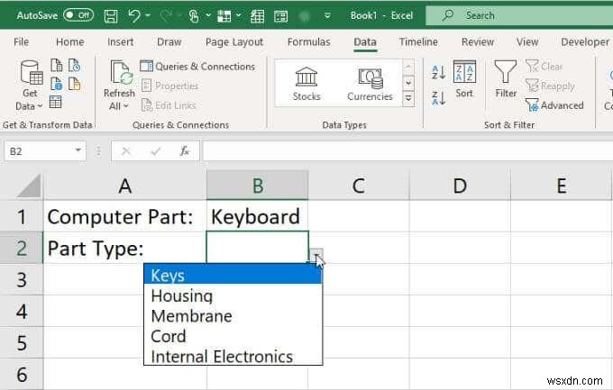 How to Create Multiple Linked Drop Down Lists in Excel