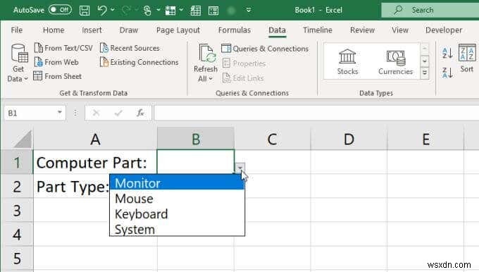 How to Create Multiple Linked Drop Down Lists in Excel